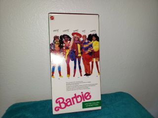 1990 United Colors of Benetton Teresa Doll,  Mattel 9408,  Barbie,  Stamp 6 8