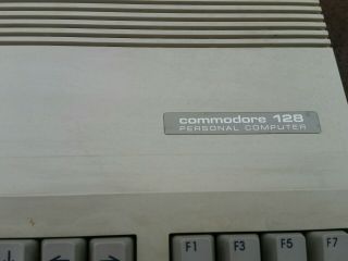 Vintage Commodore 128 Personal Computer - comes w/power cord 5