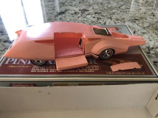 RARE Doyusha Pink Panther Model Kit Built W/ Box And Instructions 1976 6