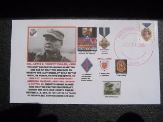 " Chesty " Puller,  Legendary Marine Warrior,  Guadalcanal,  Korea - 5 Navy Crosses