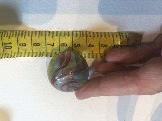 Vintage Marble Was Told Murano Glass But I Do Not Know.  Hand Blown You Can See L