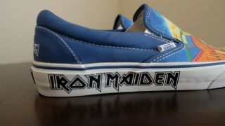 Rare Iron Maiden Powerslave Vans Shoes 2