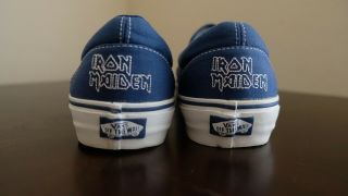 Rare Iron Maiden Powerslave Vans Shoes 3