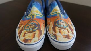 Rare Iron Maiden Powerslave Vans Shoes 4