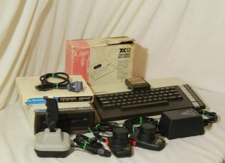 Vintage Atari 800xl,  1050 Floppy,  Xc12 Cassette,  Controllers,  Software Bundle