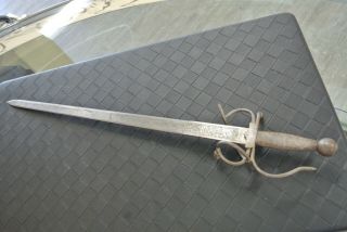 Vintage Toledo Sword Made In Spain Antique