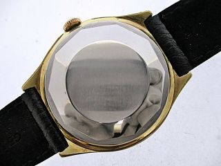 VINTAGE TISSOT SEASTAR MENS HOODED LUGS GOLD AUTOMATIC DATE DW823 WATCH $1 6