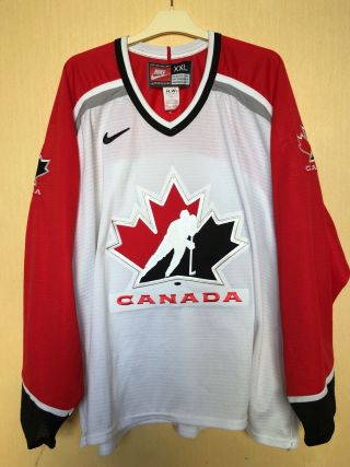 Ice Hockey National Team Canada Nike Vintage Jersey Shirt Retro Rare