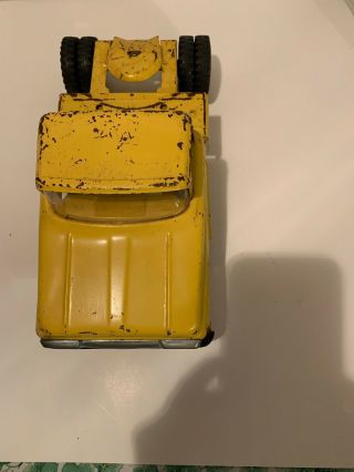 Vintage Tonka Toys Tonka Semi Tractor Truck Yellow Cab 1960s 6
