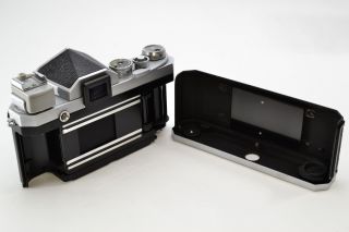 RARE Nikon F Early Model Film Camera Body From Japan 1719 10