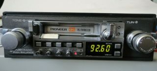 Pioneer Ke - 5000 Radio Cassette Car Stereo Headunit Vintage,  Retro,  Old School