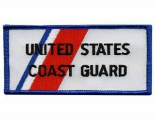 United States Coast Guard Sew On Emblem - Patch Gift