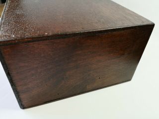 Vintage Watchmakers Small Handmade Wood Chest of Drawers / Tool Cabinet 8