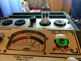 Vintage Vacuum Tube Valve Tester 4