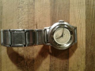 Vintage Mido Multifort Automatic Swiss Stainless Steel Watch