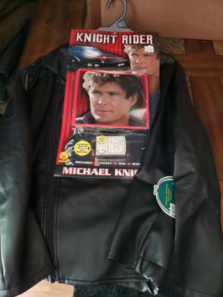 Knight Rider Costume Complete Size M Rubies Vintage Rare
