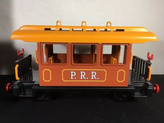 Vintage Playmobil 4120 Western Theme Passenger Car Train Toy PRR Railway 2