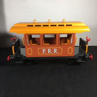 Vintage Playmobil 4120 Western Theme Passenger Car Train Toy PRR Railway 8