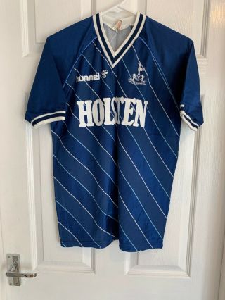 Tottenham Hotspur Shirt 1987 Hummel Holsten Size Small Vintage
