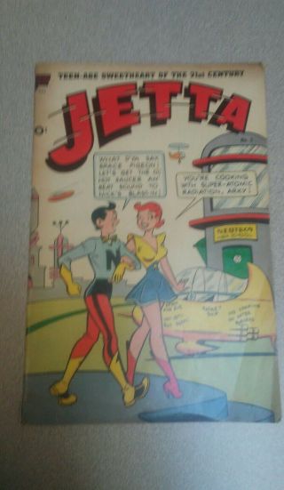 Vintage Jetta Comic Book 1952