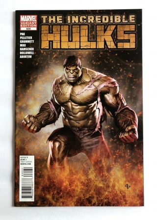 Incredible Hulks 635 Adi Granov Variant Cover Rare Htf