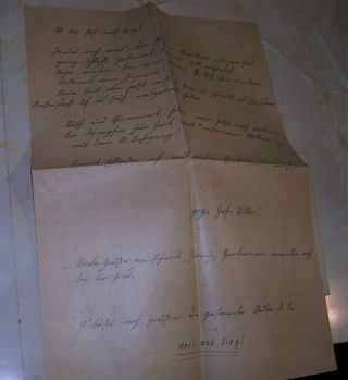 WW2 German Soldiers Envelopes with Letter 5