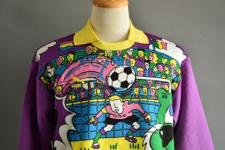 Puma Vintage Goalkeeper Football Soccer Jersey Shirt Trikot L/S cartoon LG Jaspo 2