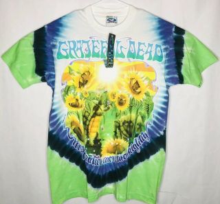 Vintage Greatful Dead 1995 Summer Tour Concert T - Shirt Large (l) W/ Tag 90s