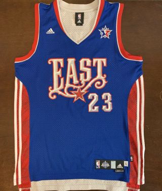 Rare Adidas 2008 Nba All - Star Game Cleveland Cavaliers Lebron James Jersey