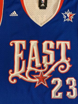 Rare Adidas 2008 NBA All - Star Game Cleveland Cavaliers LeBron James Jersey 3