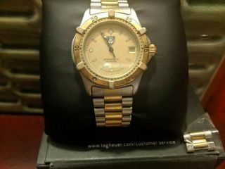 Tag Heuer Professional 200 Gold Dial Two - Tone Men 