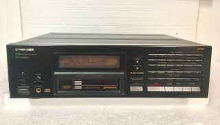 Vintage Pioneer Pd - M650 6 Disc Cd Player/changer - Great,  Remote