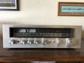 Vintage Kenwood Stereo Receiver Kr - 4070 Great One Owner Very