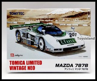 Tomica Limited Vintage Lv Mazda Efini 787b 201 Le Mans 1/64 Tomy Diecast Car