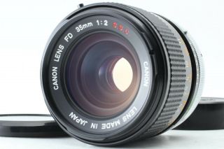 Rare [MINT] Canon FD 35mm f2 s.  s.  c.  