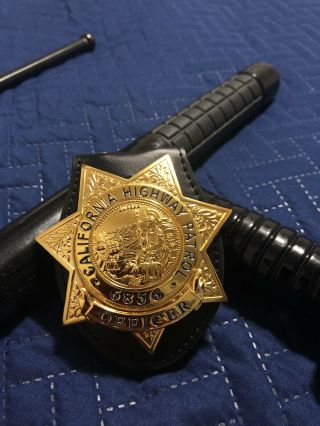 Rare Vintage Obsolete California Highway Patrol Badge - Historical Collectable