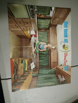 Vintage Sales Brochure: Beeline Camper/ Travel Trailers1967