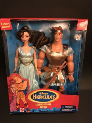 1997 Disney Megara Hercules Legend Of Love Barbie Doll Gift Set 17479 Vintage