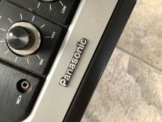 Vintage Panasonic Portable 8 - track Player Fm - am Radio Model RQ - 8355 6