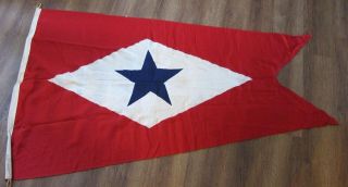 Rare Vintage American Pacific Line Ship Merchant Flag