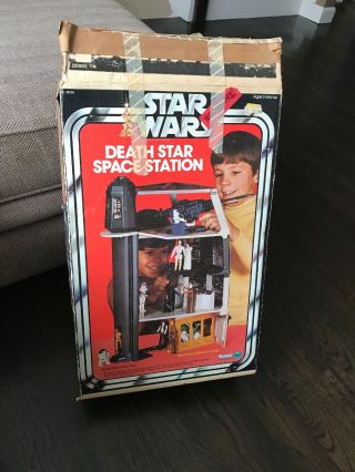 Vintage Kenner Star Wars 1977 Death Star Space Station W/ Box