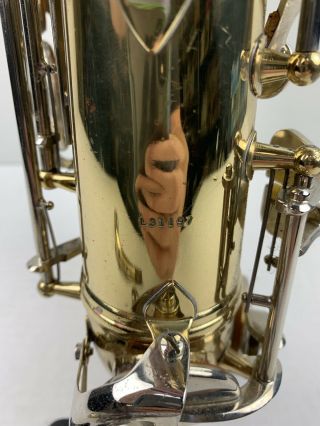 RARE VINTAGE CONN SHOOTING STARS ALTO SAXOPHONE,  CONN CASE 8