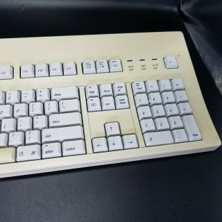 Vintage Apple Extended Keyboard M0115 Macintosh w/ Cable 2