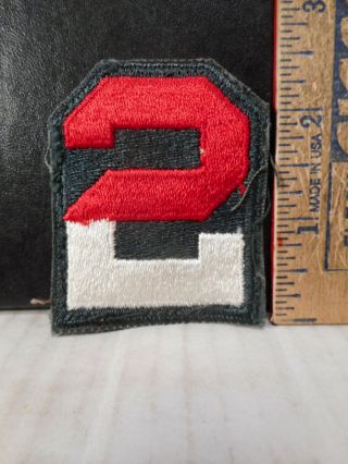 World War Ii Era United States Army 2nd Army Patch 623tb.