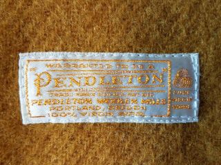 Vintage Pendleton Wool Stadium Blanket University Of MISSOURI TIGERS 4