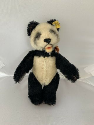 1950’s Rare Mohair Vintage Steiff Panda Bear