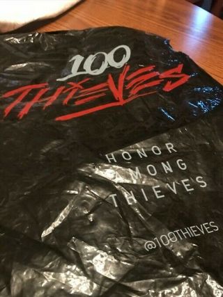 RARE 100 Thieves Geography Hoodie - Size L (IN 100T PACKAGE) 4