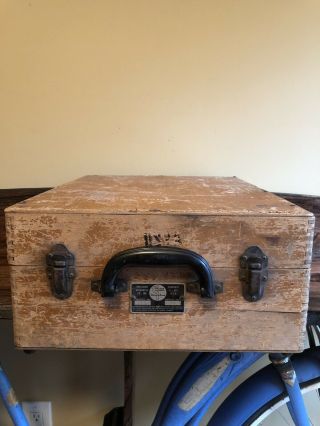 Vintage Precision Series 10 - 54 Tube & Set Tester w/ Wooden Case 2