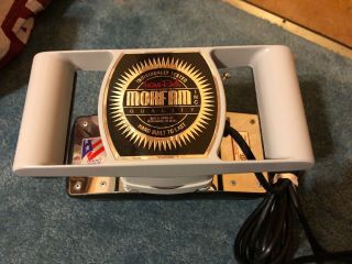 Vintage Morfam Jeanie Rub Massager,  M69 - 315a Single Speed Made In Usa Full Body