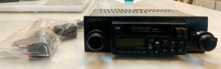 Vintage Kenwood Krc - 1006 Car Cassette Receiver (with Wiring Packet)